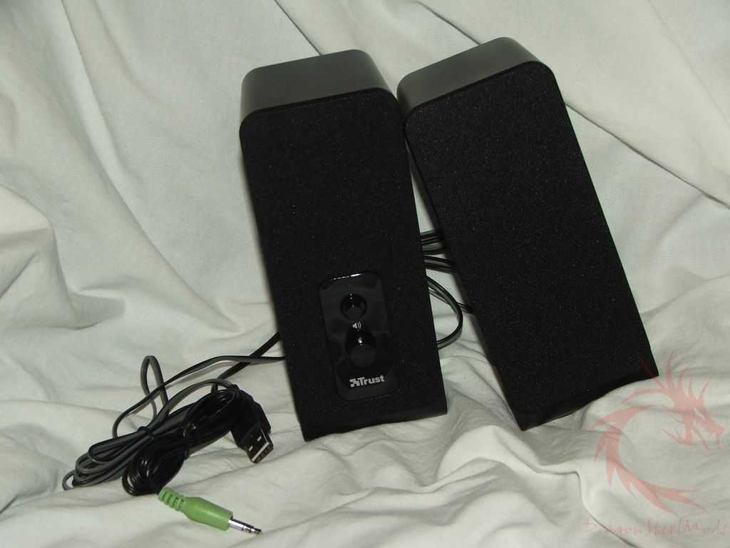 Trust SoundForce USB Powered Portable Speakers Reviewed | DragonSteelMods